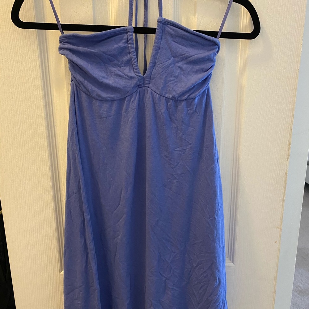 COLCCI Halter Periwinkle Dress